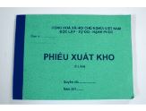 Phiếu xuất kho A5 2 liên